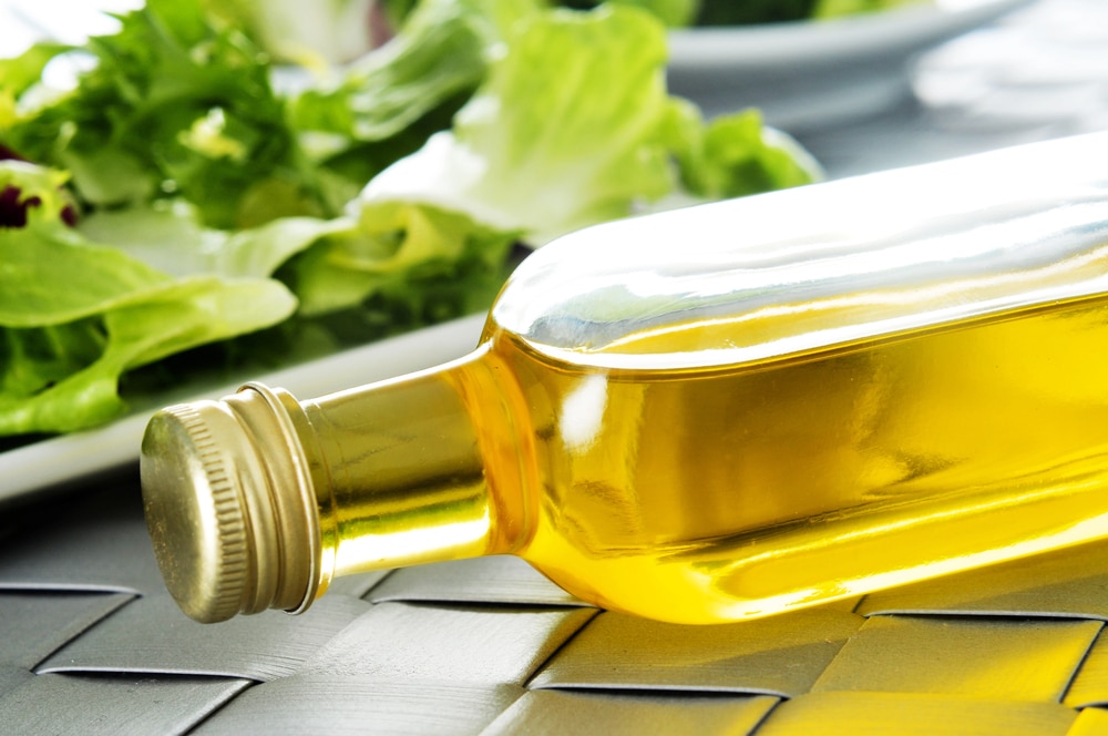 Bouteille d'huile d'olive