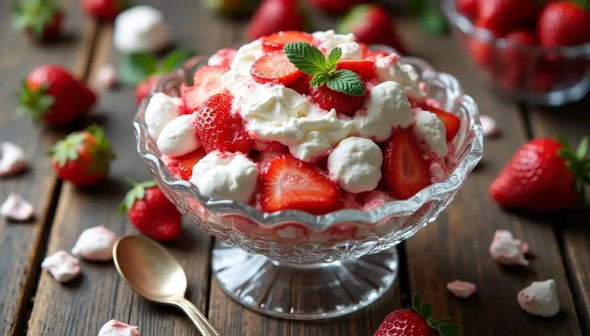 Eton Mess à la fraise