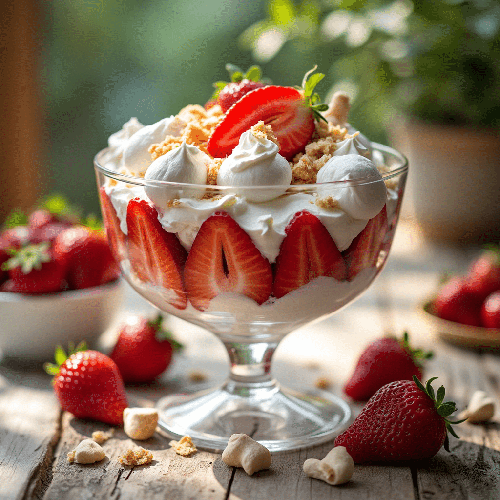 Eton Mess à la Fraise de Cyril Lignac
