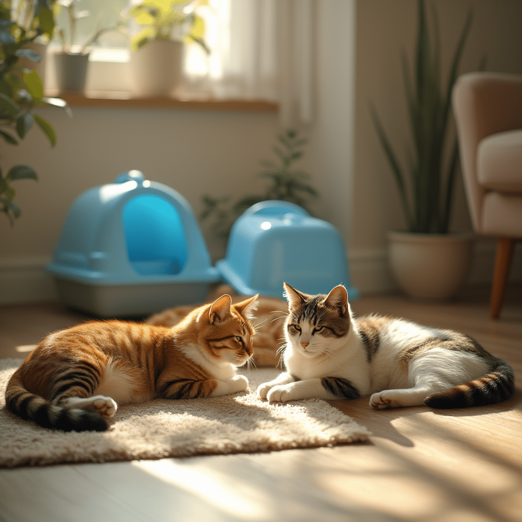 Litière pour chat