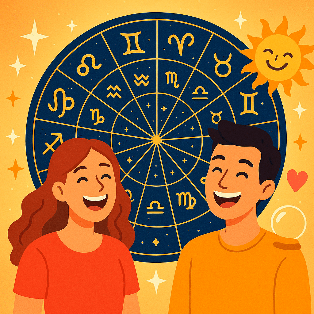 Les signes astrologiques heureux en juillet