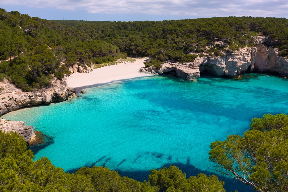 La Cala Mitjana à Minorque