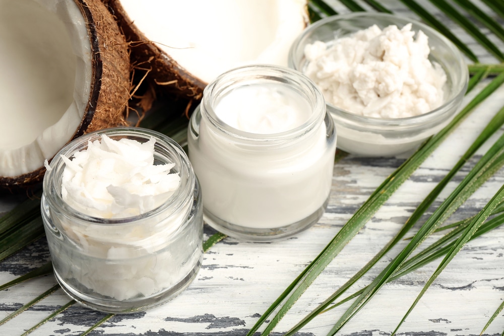 Produits pour le visage à base de noix de coco