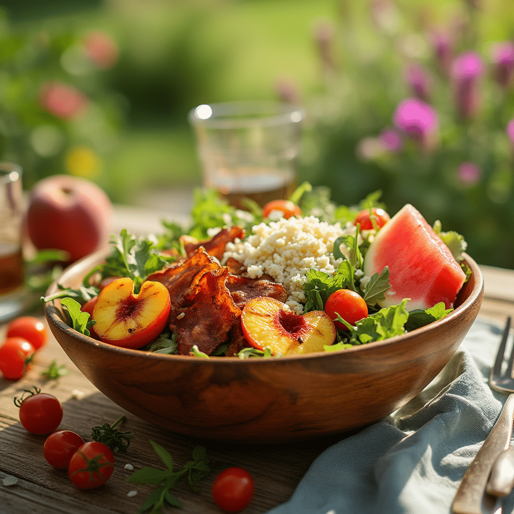 Protéines légères pour des salades complètes