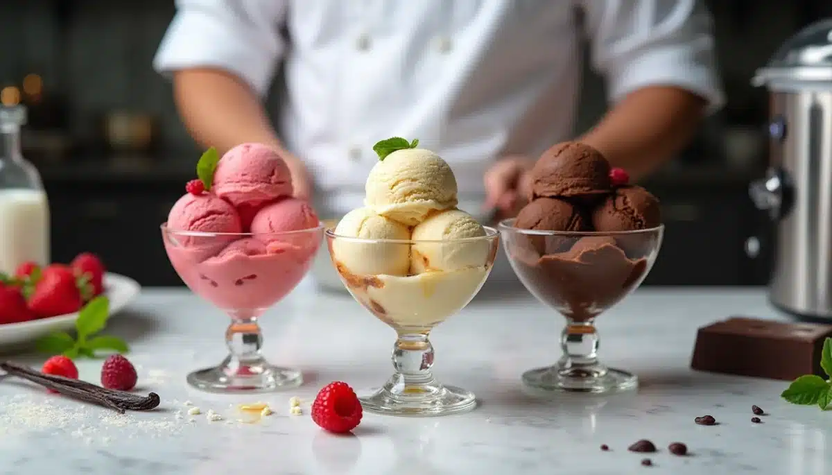 Recettes de glaces maison