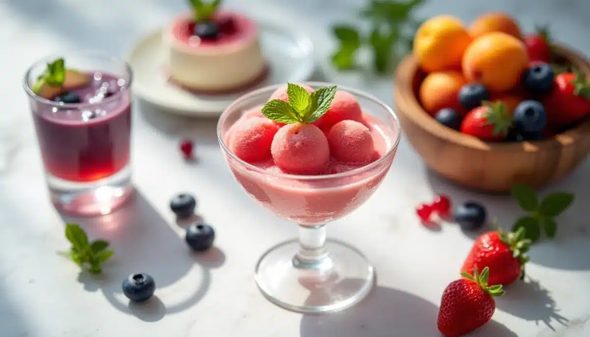 Desserts frais et légers qui vont marquer cette été 2025