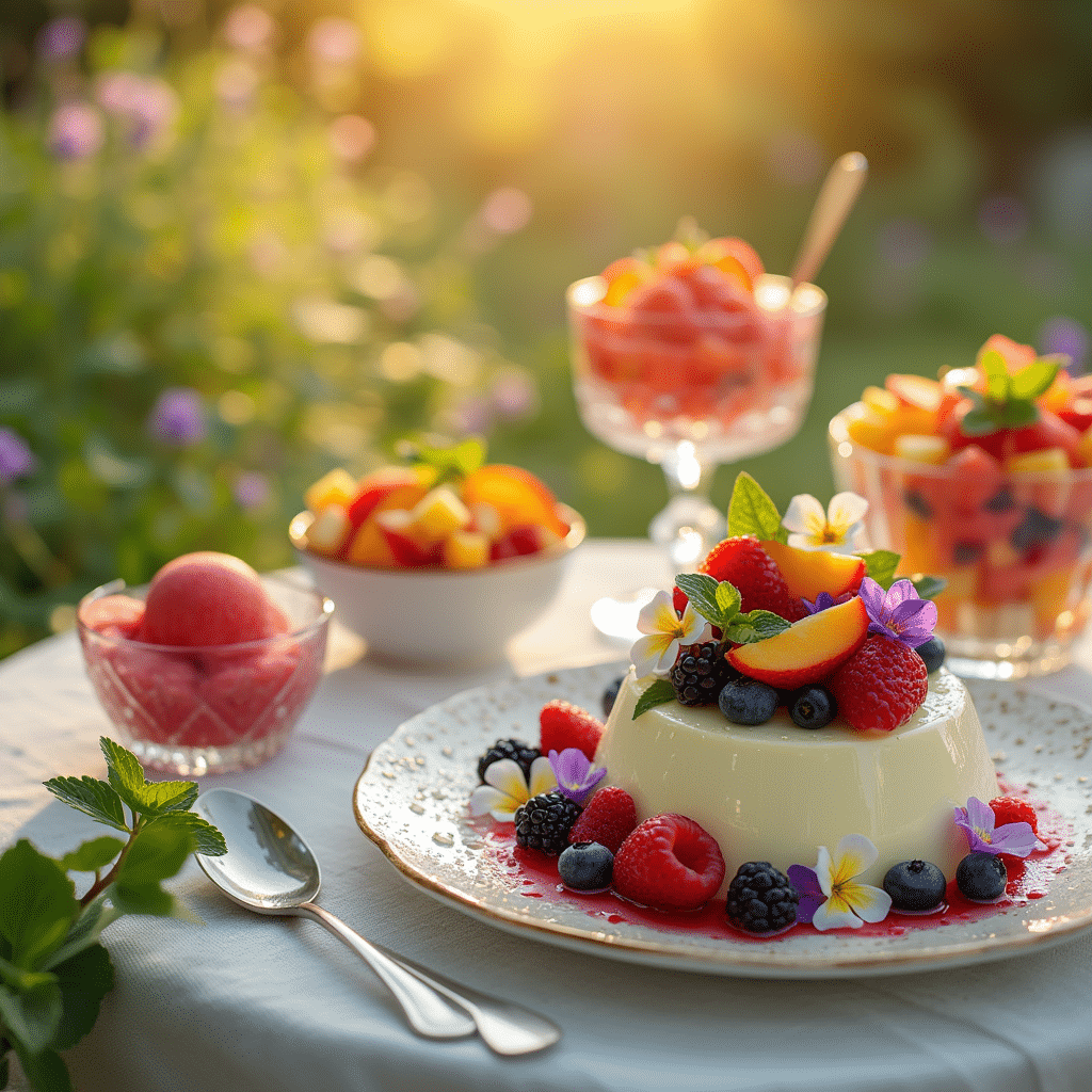 Sublimer vos desserts d'été