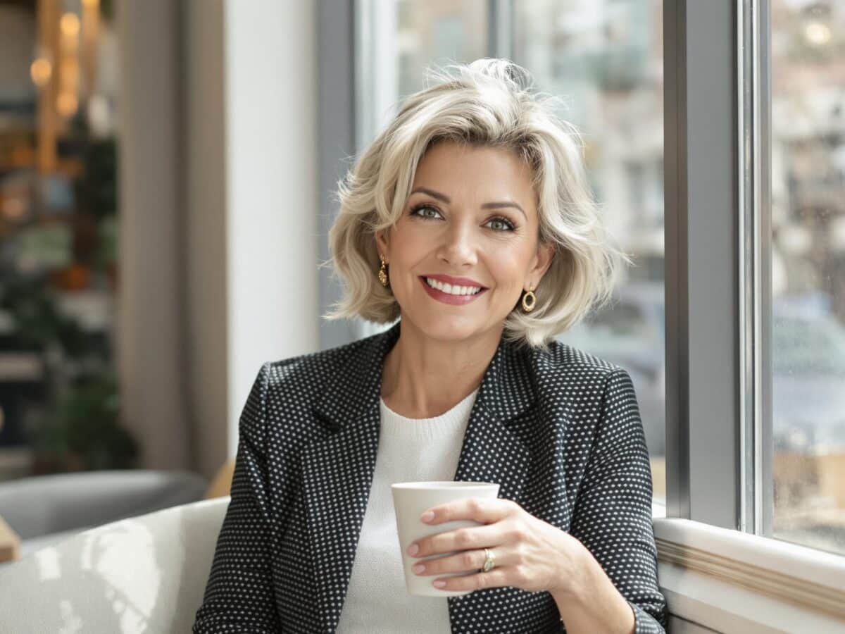 Coiffure anti-fatigue après 50 ans