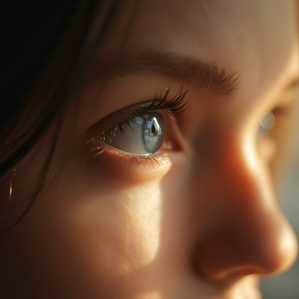 Micro-expression du regard
