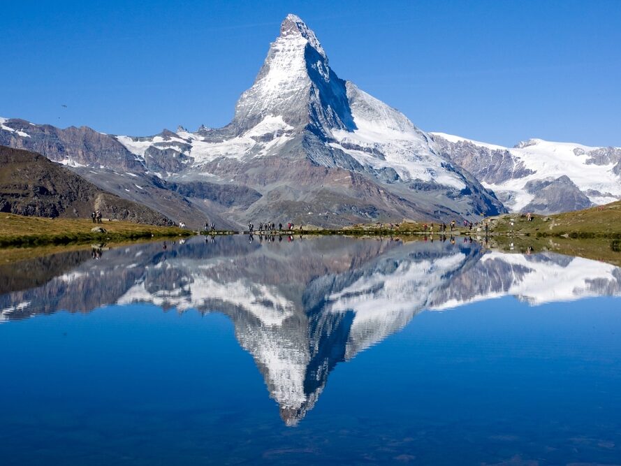 Le mont Cervin en Suisse