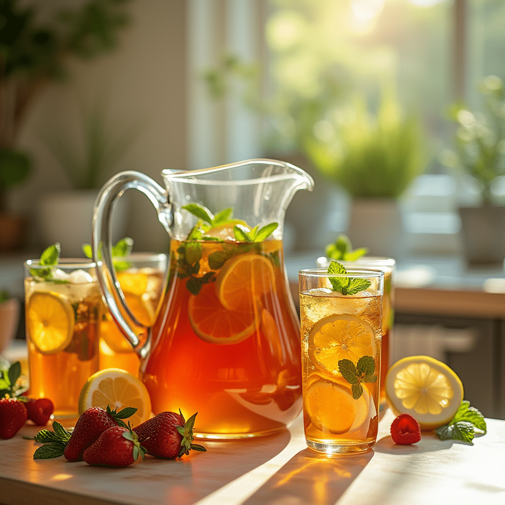 Sublimer votre thé glacé