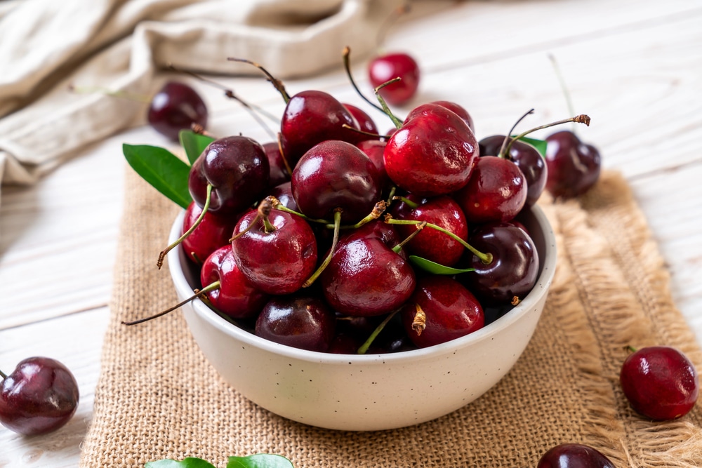 Un bol de cerises
