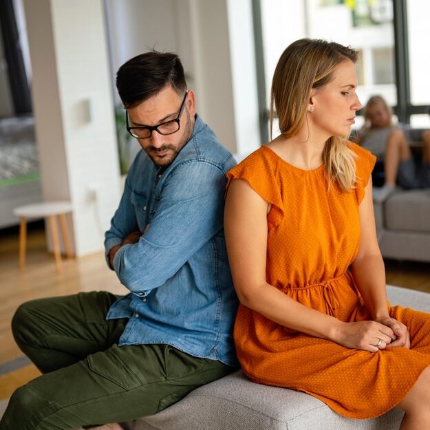 Couple qui va divorcer