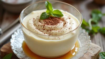 Recette de crème dessert maison