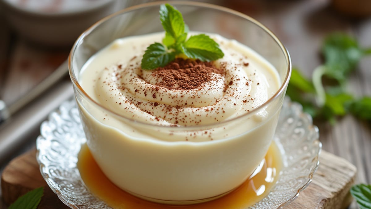 Recette de crème dessert maison