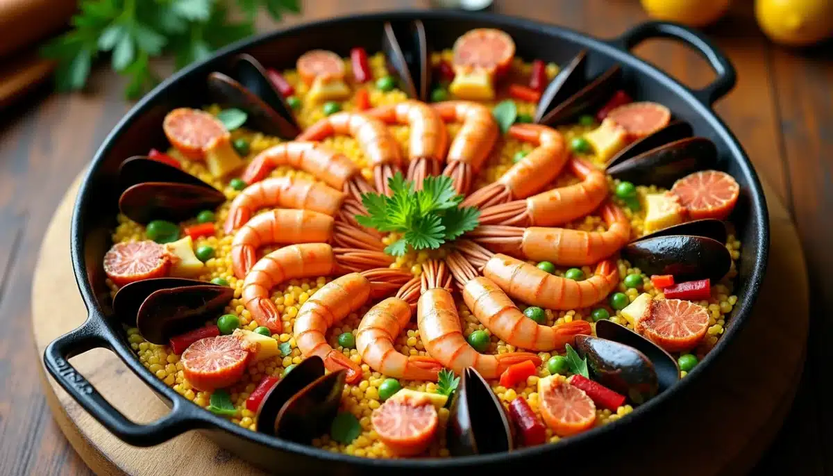 Recette paella de Philippe Etchebest