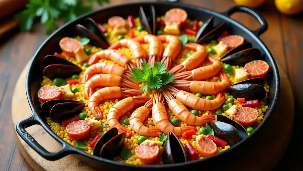 Recette paella de Philippe Etchebest