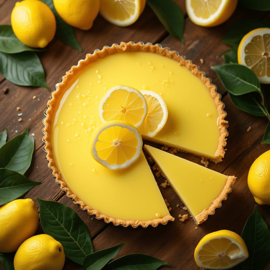 Tarte au citron sans meringue