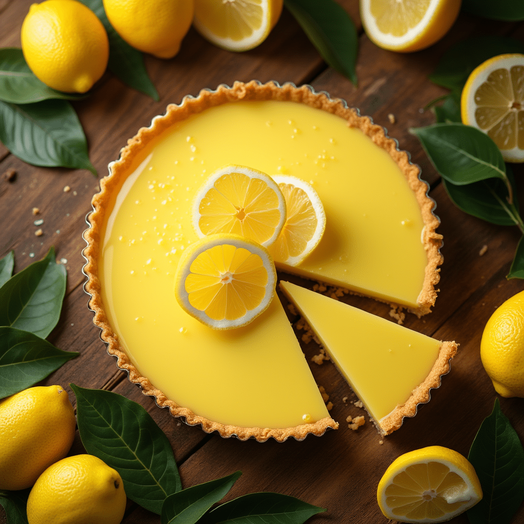 Tarte au citron sans meringue