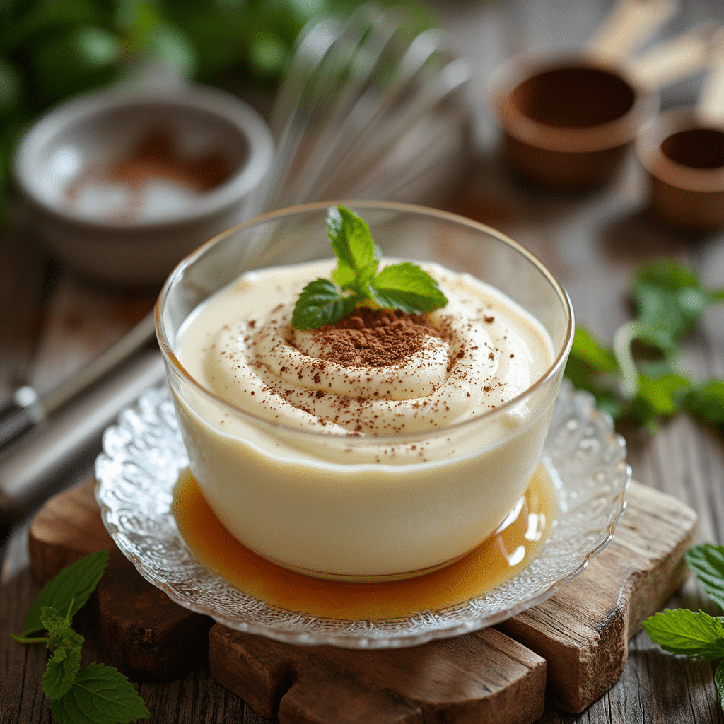 Une crème dessert maison réussie