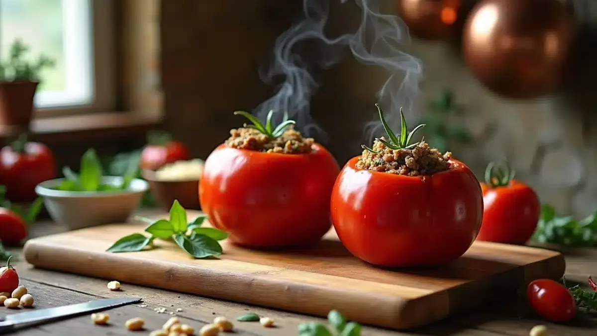 Recette tomates des farcies d'Hélène Darroze