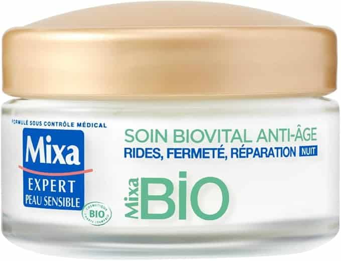 Crème de nuit Mixa Bio