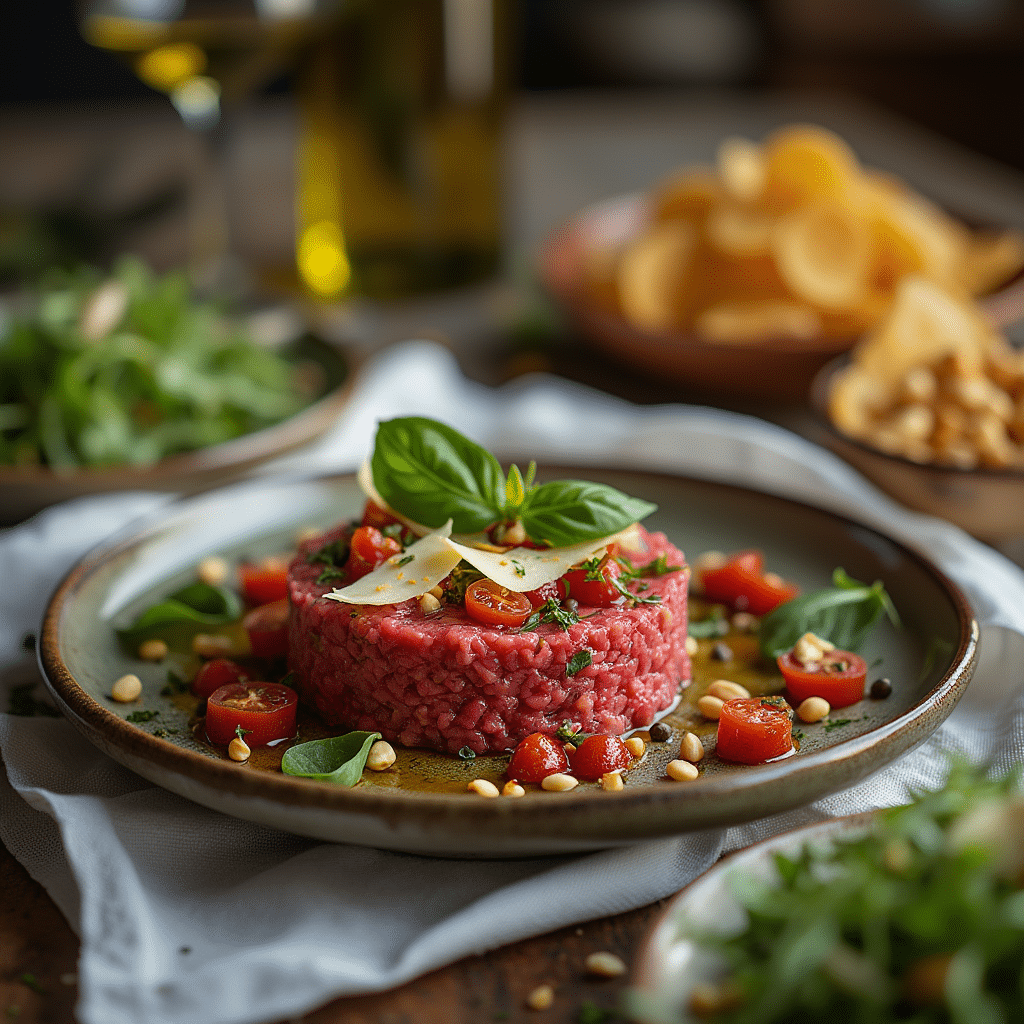 Dressage de votre tartare