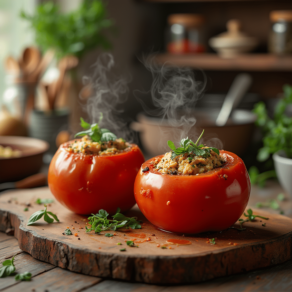 Recette des tomates farcies d'Hélène Darroze