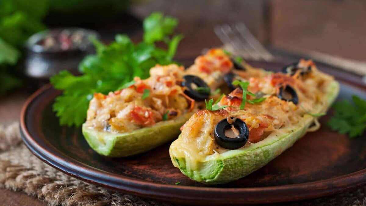 Recette italienne de courgettes farcies