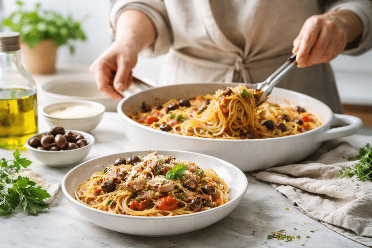 Des pâtes délicieuses en 15 minutes