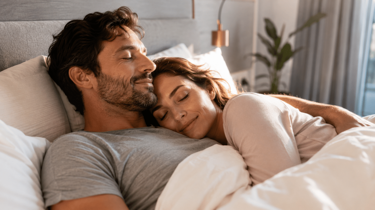 Dormir avec son conjoint est bénéfique pour le corps
