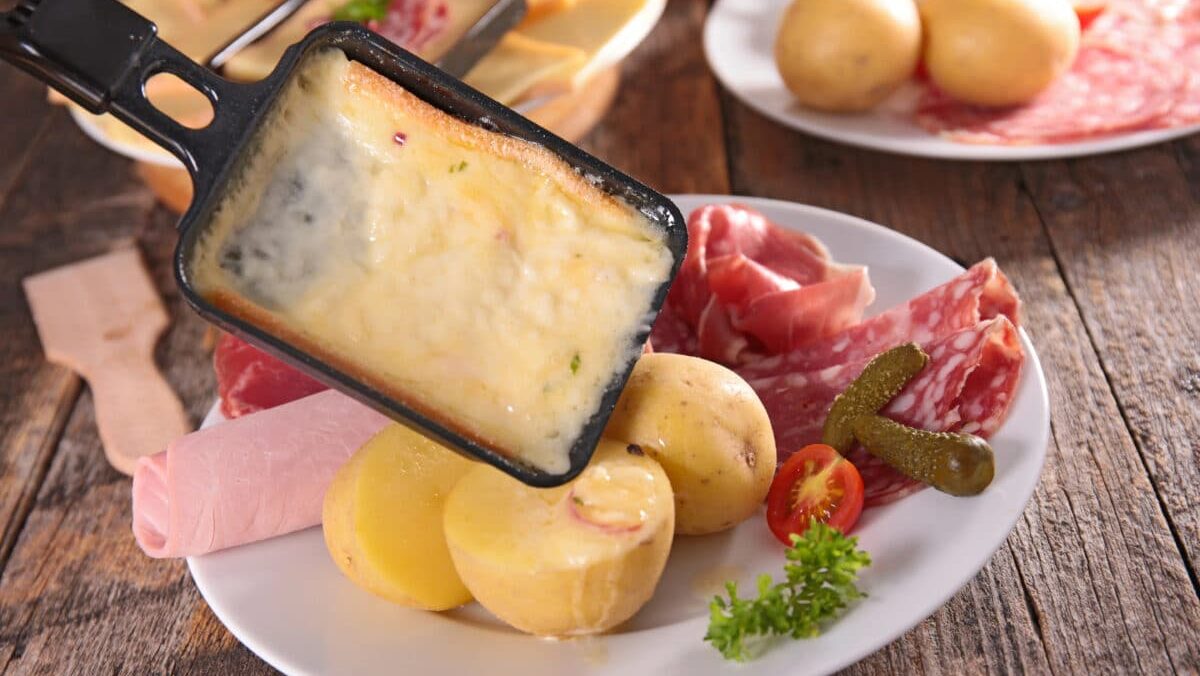 Raclette plus légère