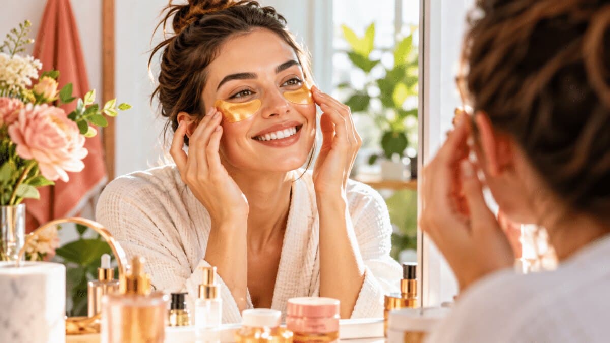 Le contour des yeux mérite une attention particulière