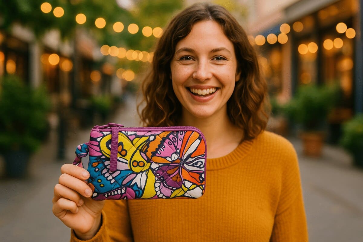 Pochette zippée Vera Bradley