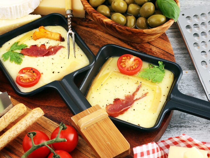 Une raclette moins calorique