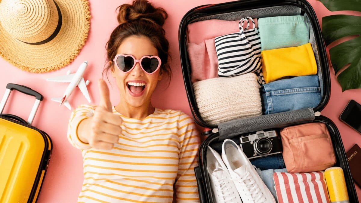 Bagage cabine la méthode 5-4-3-2-1 pour faire sa valise facilement et voyager léger !