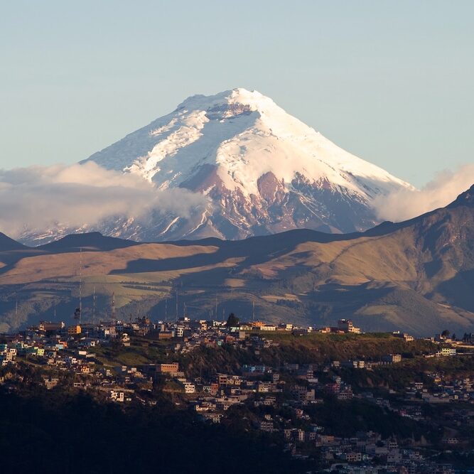 Cotopaxi en Équateur