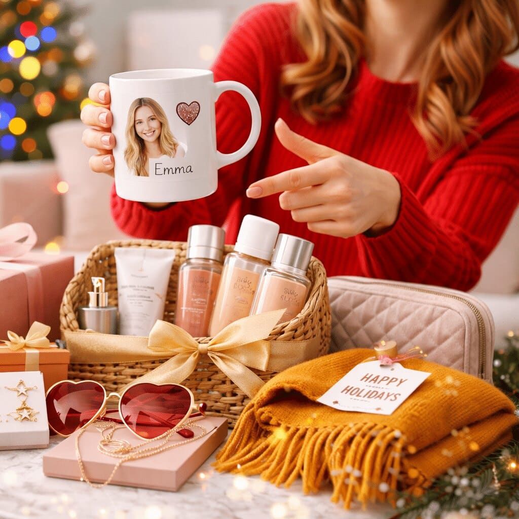 Des mugs personnalis&eacute;s pour No&euml;l