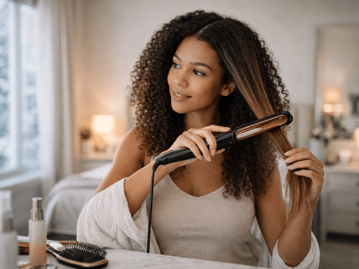 Le bon lisseur selon votre type de cheveux