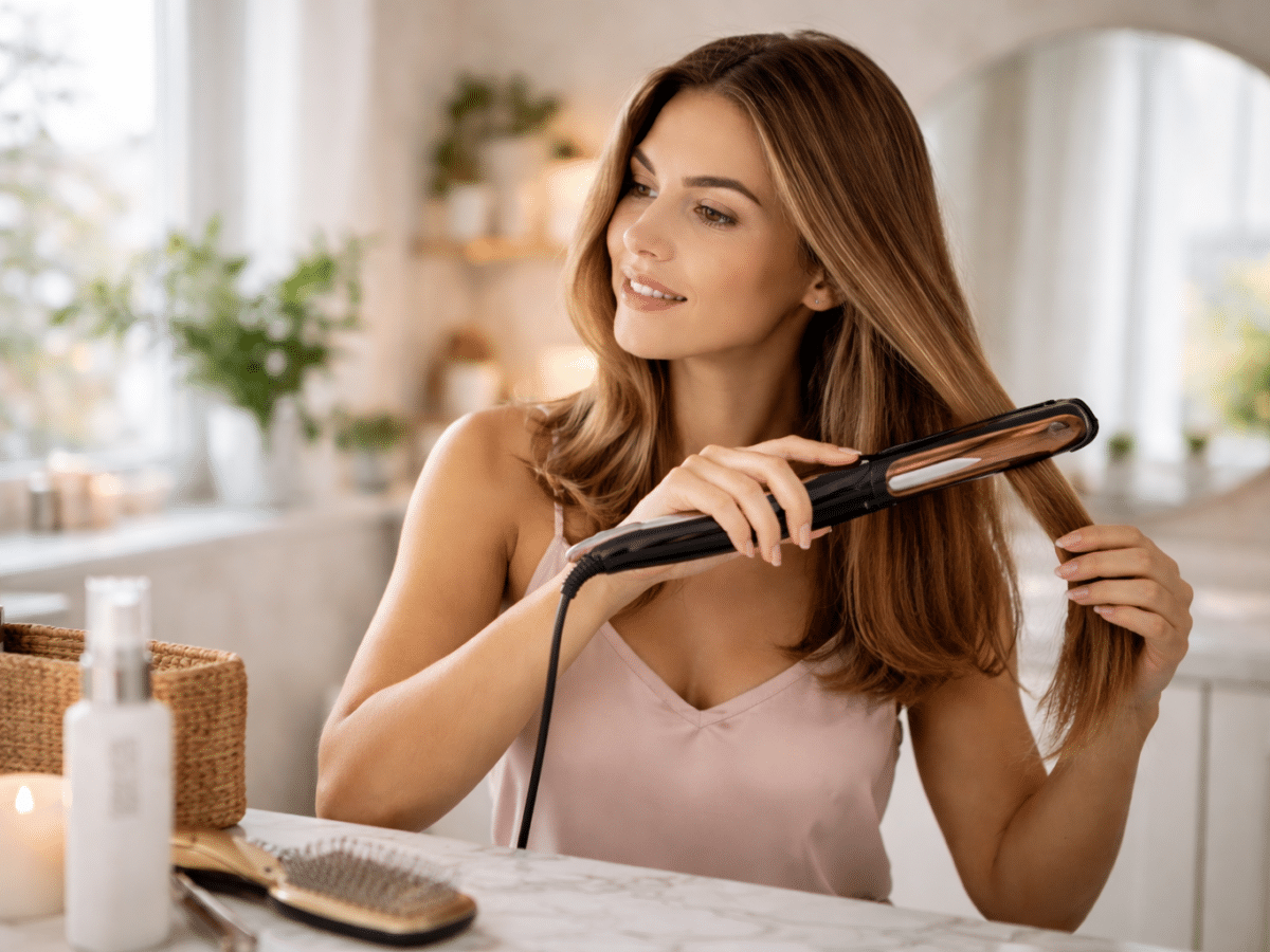 Lisser ses cheveux sans les abîmer