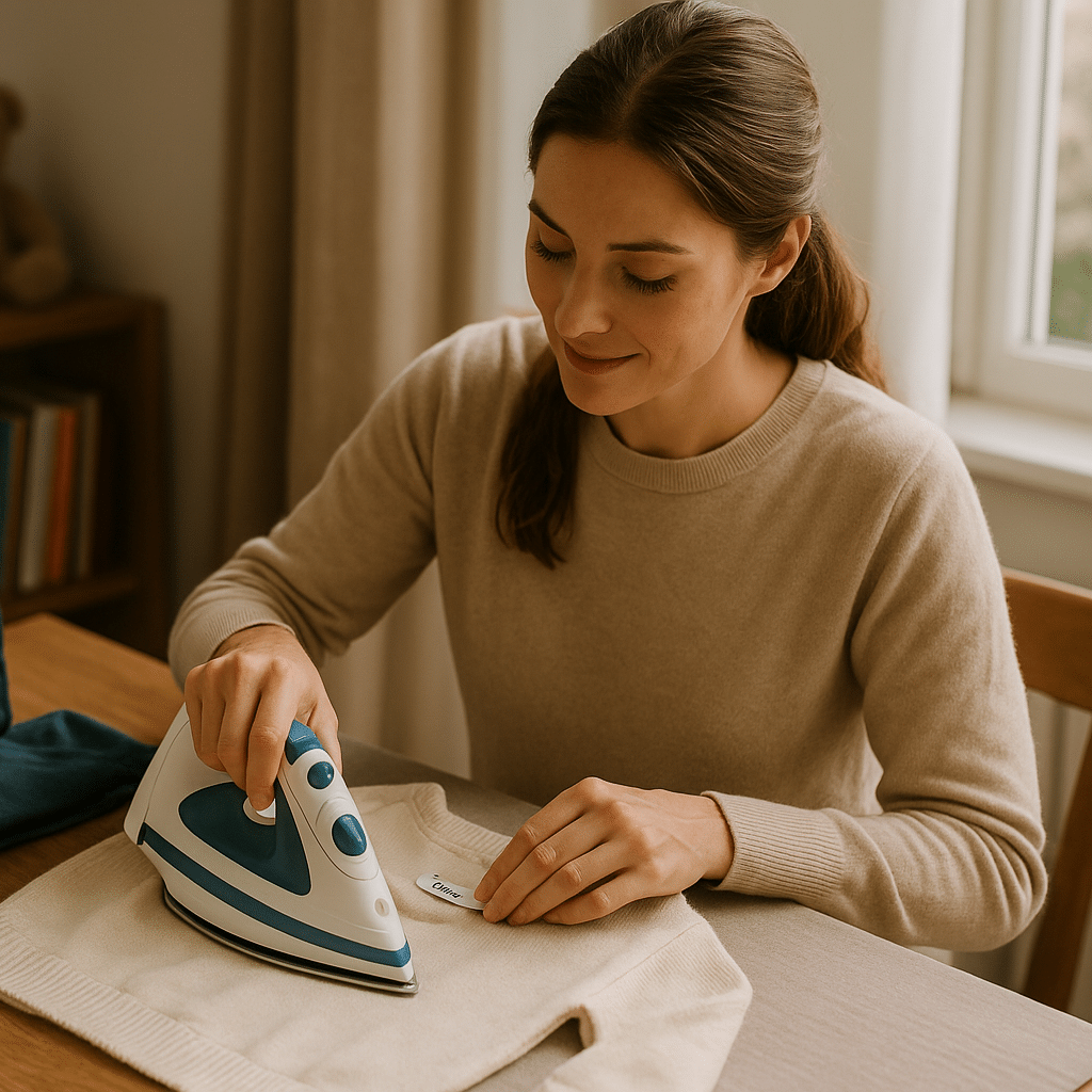 Poser ses étiquettes thermocollantes sans se compliquer la vie