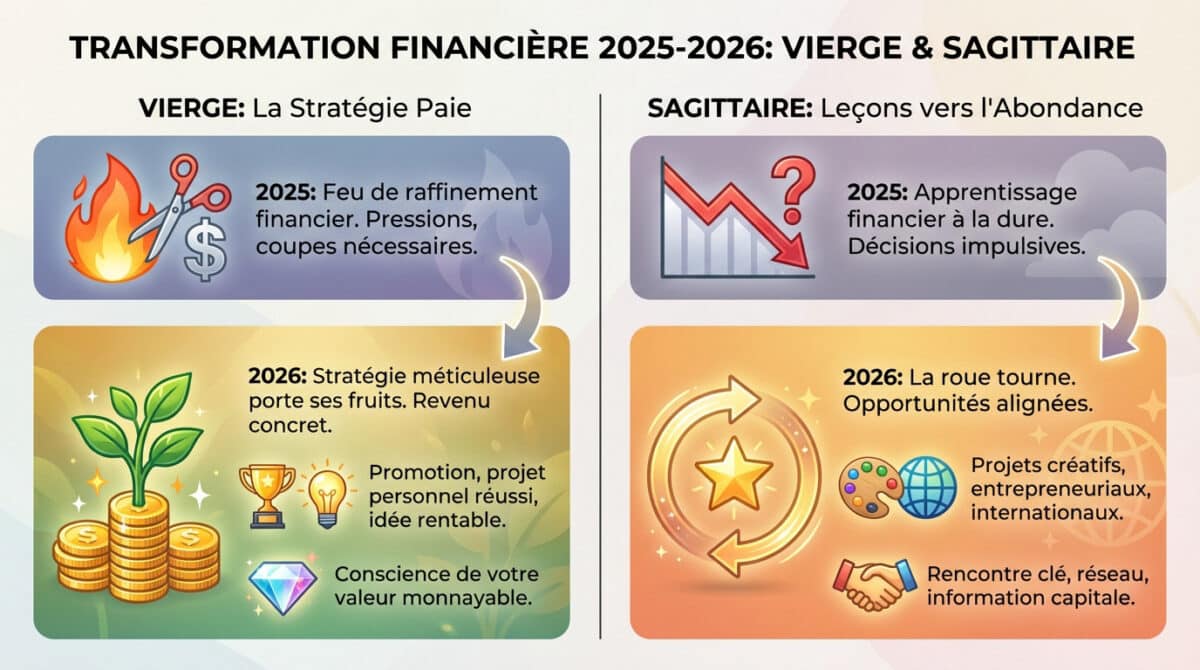 Vierge et Sagittaire en 2026