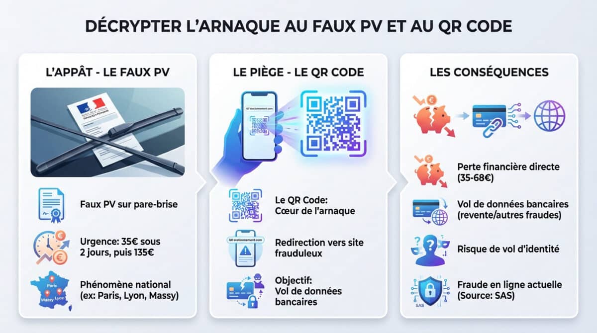 Décrypter l'arnaque aux faux PV