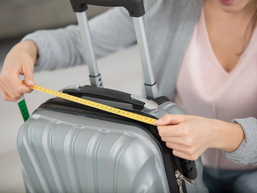 Respecter la taille des bagages cabine