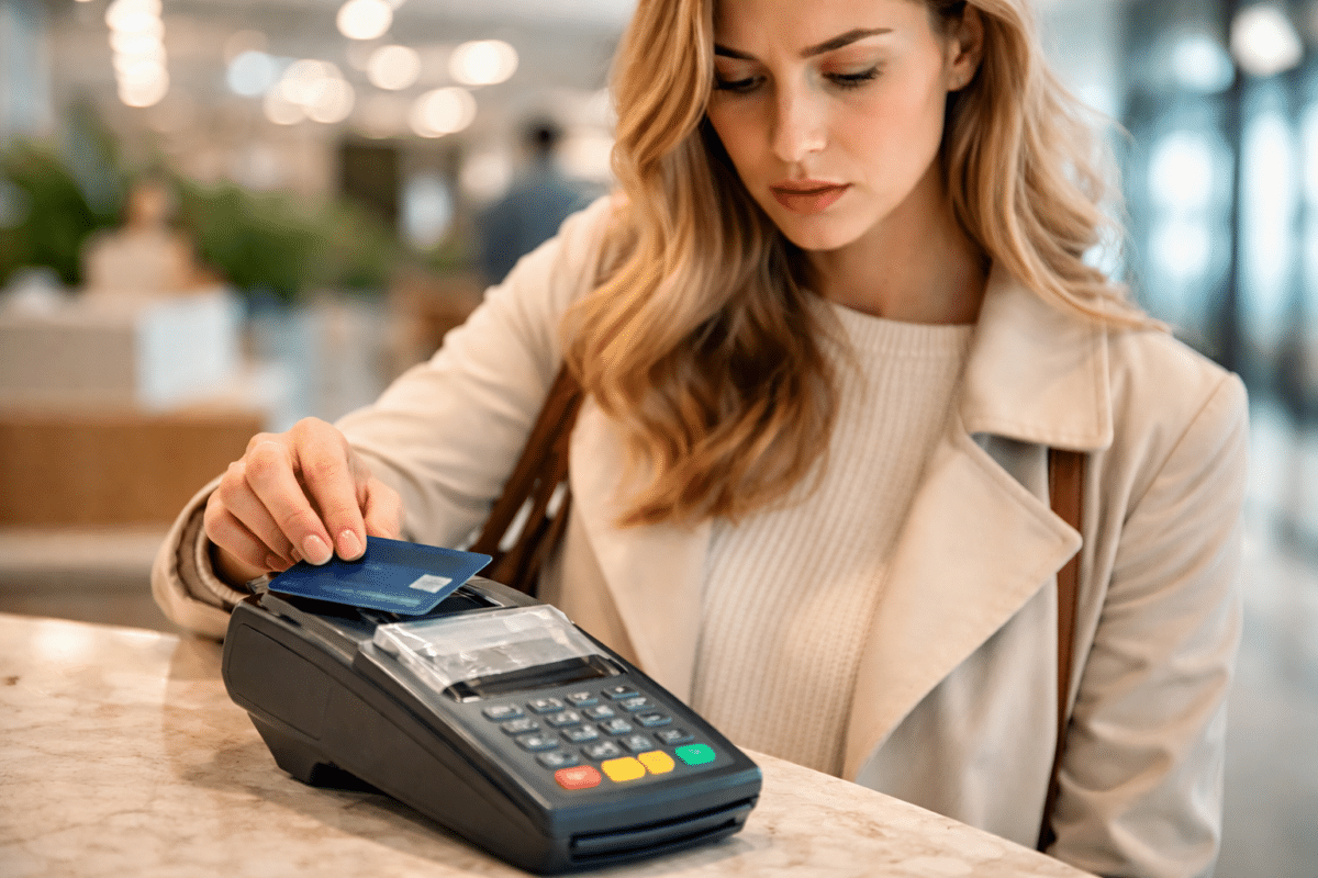 Arnaque au scotch avec le paiement sans contact