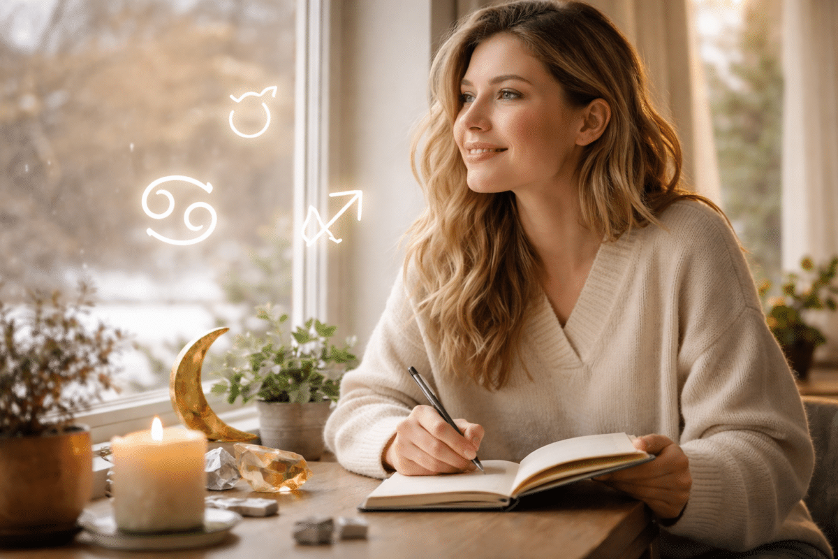 Femme qui retrouve le bonheur dès le 25 janvier 2026