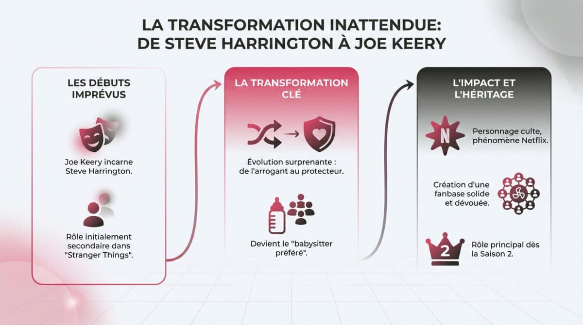 La transformation inattendue de Joe Keery