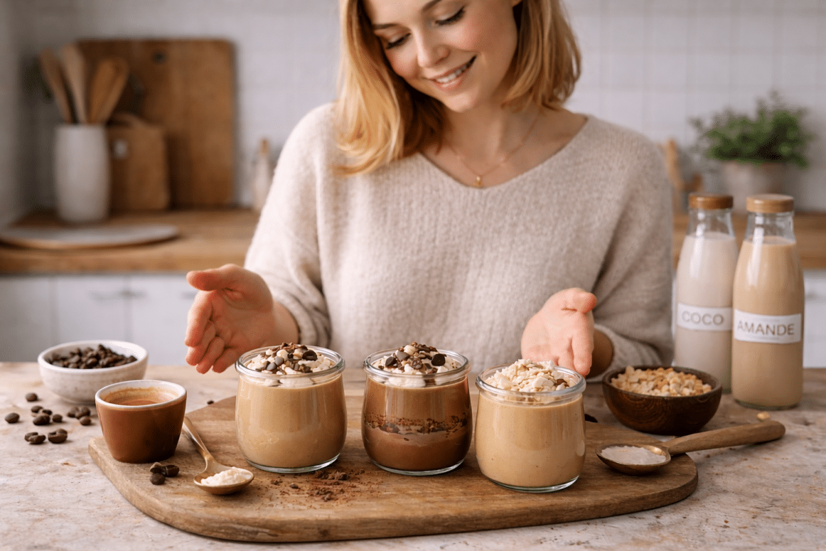 Crème dessert au café