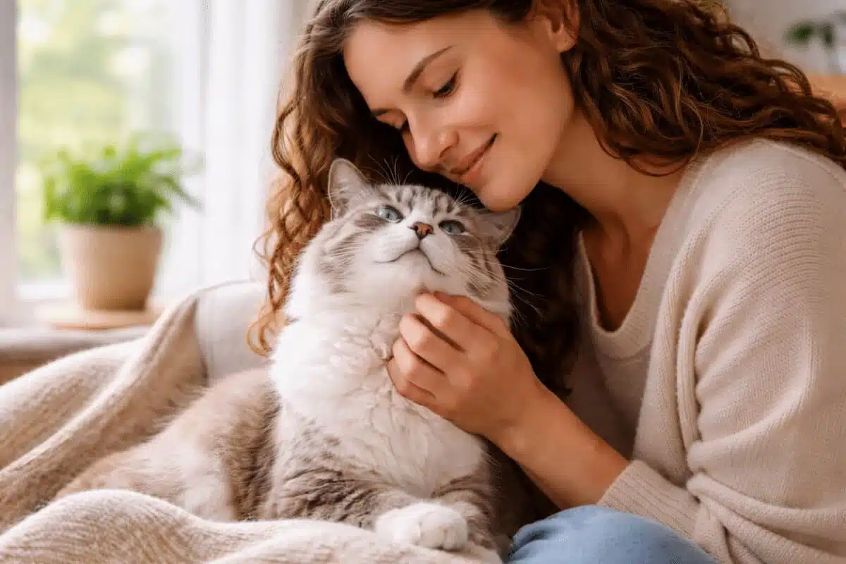 Signes révélateurs d'un chat heureux