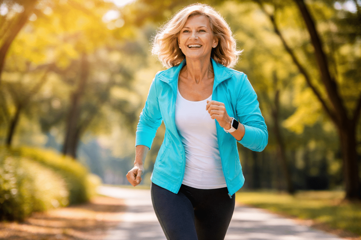 La bonne allure pour brûler des graisses après 60 ans